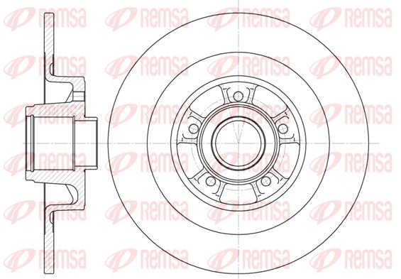 KAWE Piduriketas 6848 00