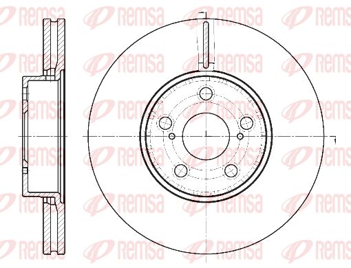 KAWE Piduriketas 6887 10