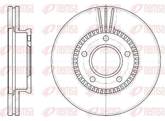 KAWE Piduriketas 6892 10