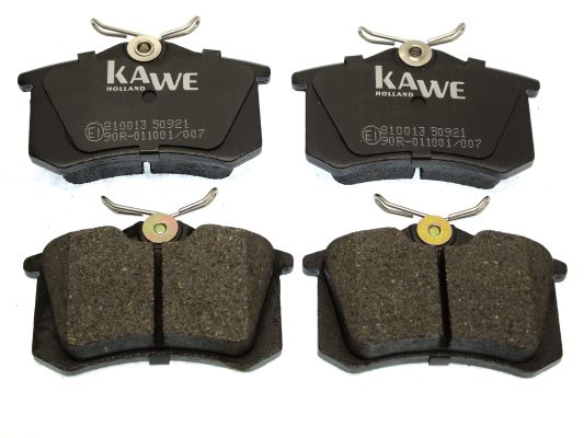 KAWE Комплект тормозных колодок, дисковый тормоз 810013