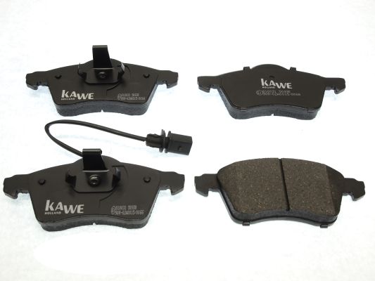 KAWE Комплект тормозных колодок, дисковый тормоз 810031