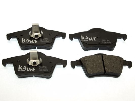 KAWE Комплект тормозных колодок, дисковый тормоз 810047