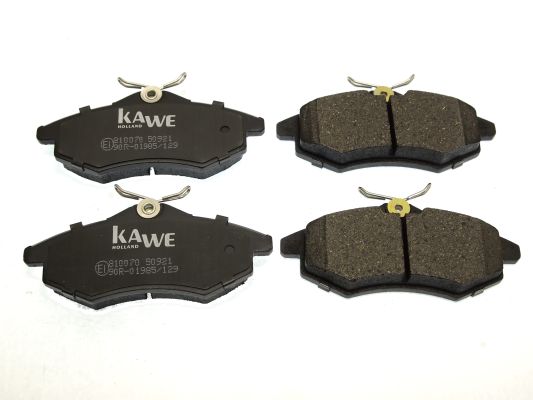 KAWE Комплект тормозных колодок, дисковый тормоз 810070