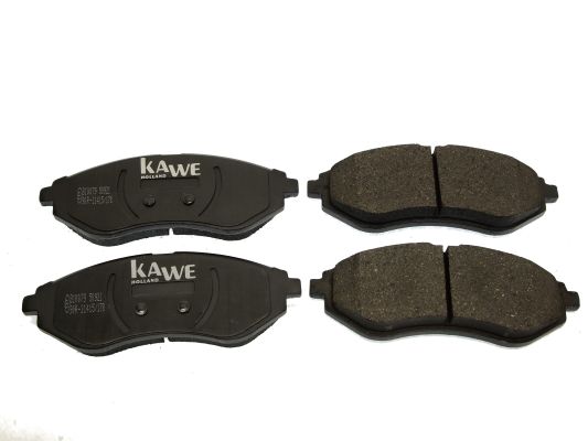 KAWE Комплект тормозных колодок, дисковый тормоз 810079