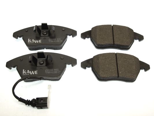 KAWE Комплект тормозных колодок, дисковый тормоз 810083