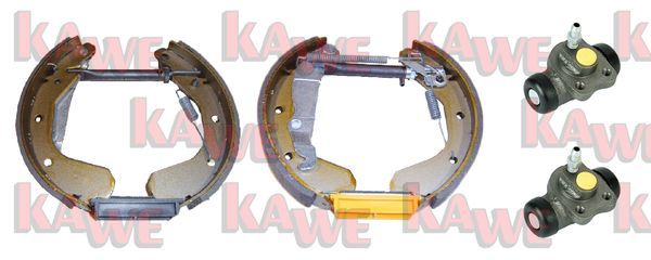KAWE Комплект тормозных колодок OEK015