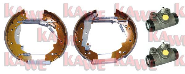 KAWE Комплект тормозных колодок OEK027