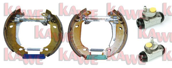 KAWE Комплект тормозных колодок OEK151