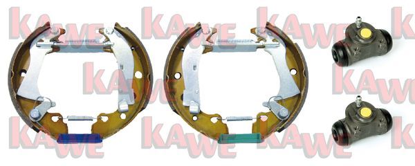 KAWE Комплект тормозных колодок OEK152