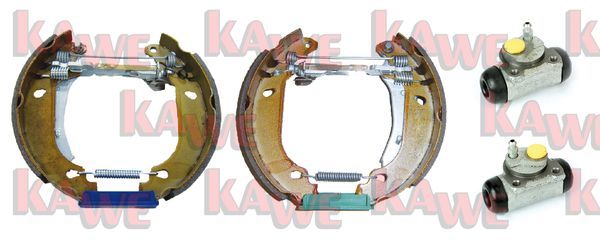 KAWE Комплект тормозных колодок OEK205