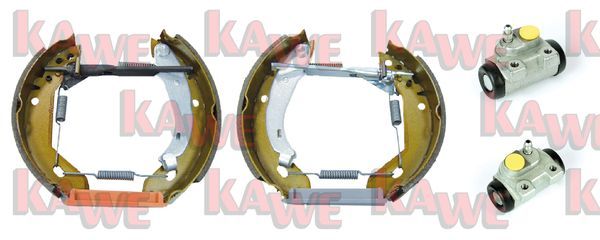 KAWE Комплект тормозных колодок OEK206