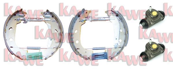 KAWE Комплект тормозных колодок OEK421