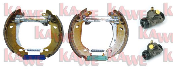 KAWE Комплект тормозных колодок OEK509