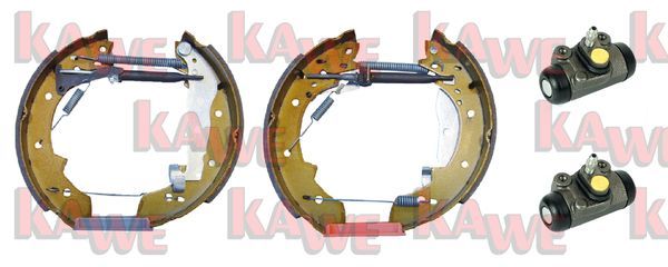 KAWE Комплект тормозных колодок OEK563