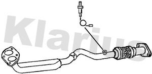KLARIUS Труба выхлопного газа 301126