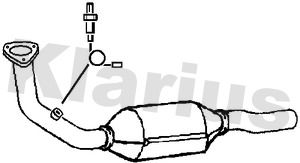 KLARIUS Катализатор 321052
