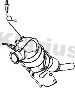 KLARIUS Tahma-/partikelfilter,väljalaskesüst. 390127