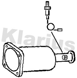 KLARIUS Tahma-/partikelfilter,väljalaskesüst. 399048