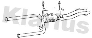 KLARIUS Сажевый / частичный фильтр, система выхлопа ОГ 399057