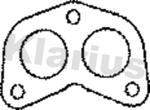 KLARIUS Прокладка, труба выхлопного газа 410075