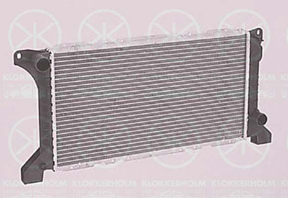 KLOKKERHOLM Радиатор, охлаждение двигателя 2515302169