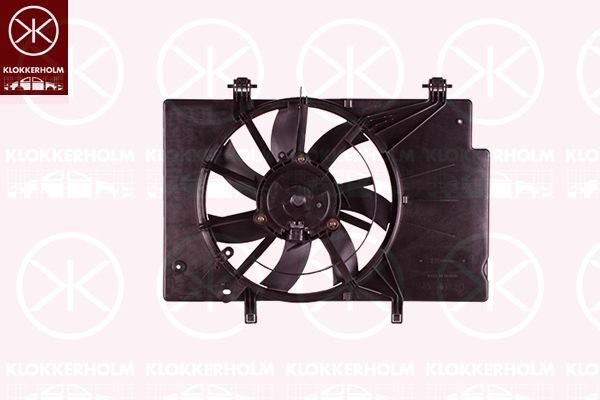 KLOKKERHOLM Вентилятор, охлаждение двигателя 25652602
