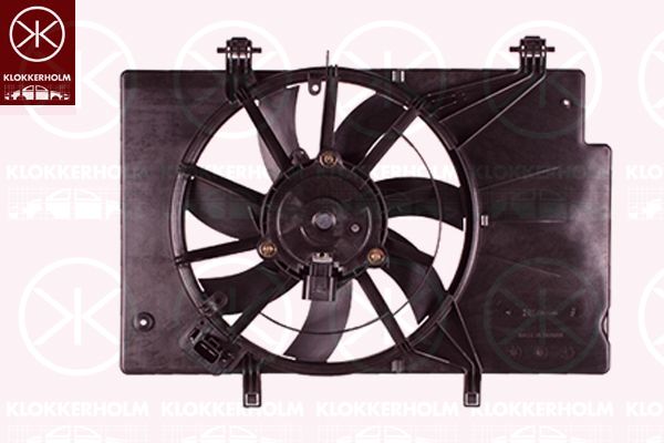 KLOKKERHOLM Ventilaator,mootorijahutus 25652604