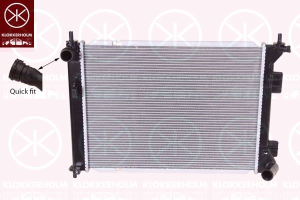 KLOKKERHOLM Radiaator,mootorijahutus 3269302258