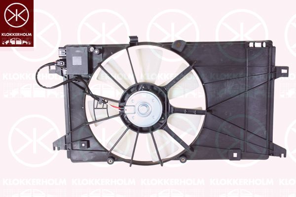 KLOKKERHOLM Ventilaator,mootorijahutus 34082601