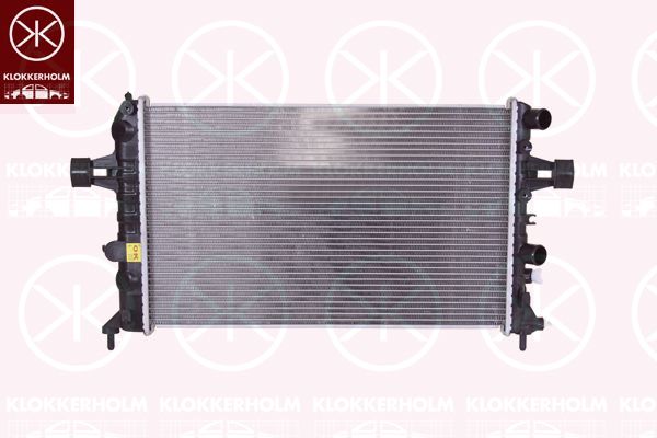 KLOKKERHOLM Радиатор, охлаждение двигателя 5051302444