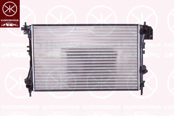 KLOKKERHOLM Радиатор, охлаждение двигателя 5078302338