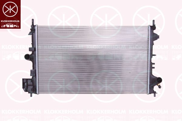 KLOKKERHOLM Радиатор, охлаждение двигателя 5078302462