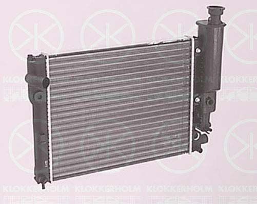 KLOKKERHOLM Radiaator,mootorijahutus 5535302092