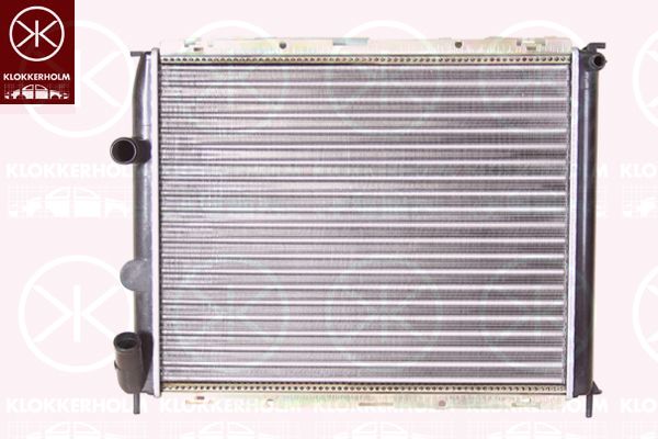 KLOKKERHOLM Радиатор, охлаждение двигателя 6032302268