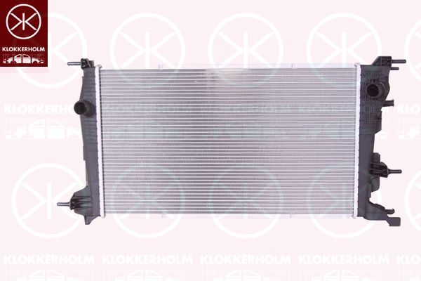 KLOKKERHOLM Радиатор, охлаждение двигателя 6043302410
