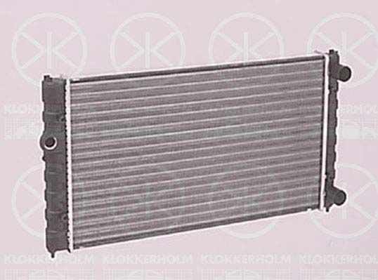 KLOKKERHOLM Radiaator,mootorijahutus 6607302024