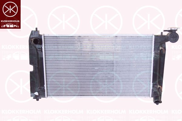 KLOKKERHOLM Радиатор, охлаждение двигателя 8116302323
