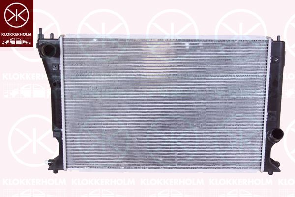 KLOKKERHOLM Радиатор, охлаждение двигателя 8161302399