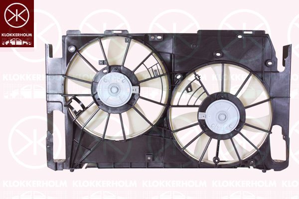 KLOKKERHOLM Ventilaator,mootorijahutus 81792605