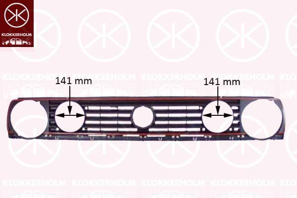 KLOKKERHOLM Решетка радиатора 9521996