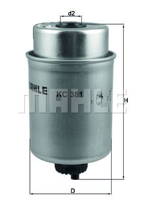 KNECHT Топливный фильтр KC 381