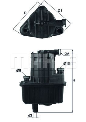 KNECHT Kütusefilter KL 469