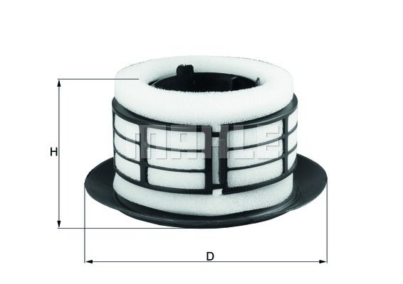 KNECHT Õhufilter LX 292