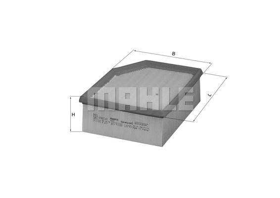 KNECHT Воздушный фильтр LX 795