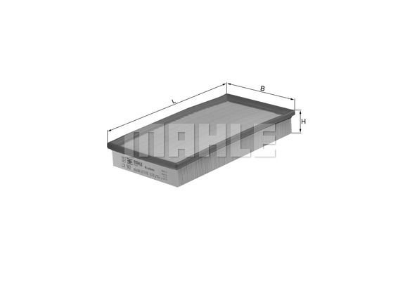 KNECHT Воздушный фильтр LX 942