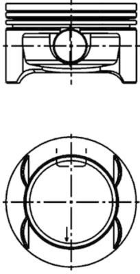 KOLBENSCHMIDT Kolvid 40386610