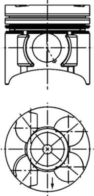 KOLBENSCHMIDT Kolvid 40391600