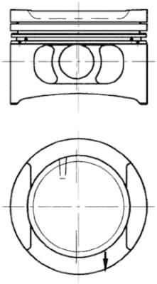 KOLBENSCHMIDT Kolvid 91532600