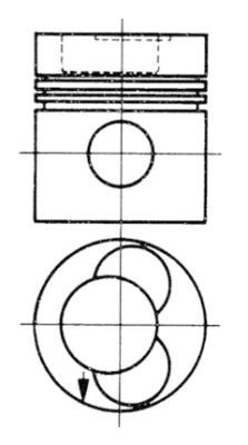 KOLBENSCHMIDT Kolvid 92581610