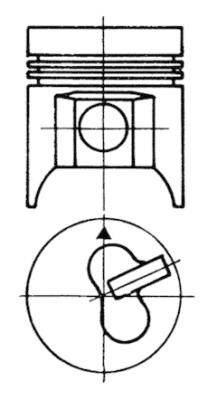 KOLBENSCHMIDT Поршень 92813600